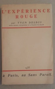 L'expérience rouge / dédicace | Delbos Yvon | Bon état - Picture 1 of 2