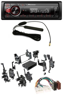Pioneer MP3 DAB 1DIN AUX USB Autoradio für Toyota Highlander Matrix RAV 4 - Bild 1 von 4