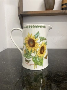 Portmeirion Botanic Garden Jug – Helianthus Annus Sunflower – 20cm Large - Picture 1 of 12