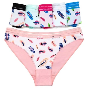 12 X Womens Sheer Spandex / Cotton Briefs - Assorted Colours Undies 89531 - Bild 1 von 8