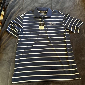 University Of Pennsylvania UPenn Polo Shirt - Small - NWT - Athletic Ivy Golf - Picture 1 of 6