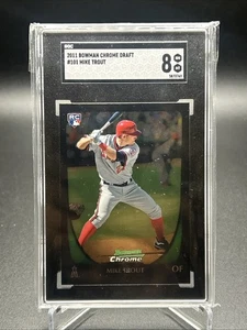 2011 Bowman Draft Picks & Prospects - Chrome Mike Trout #101 Refractor (RC) GSC - Picture 1 of 2