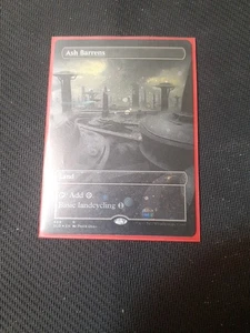 Ash Barrens Galaxy Foil MTG Magic the gathering Secret Lair - Picture 1 of 2