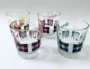 4x Ballantines Whisky Gläser Glas 1960er Mid Century Long John Vintage - Bild 1 von 5