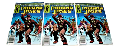 OTRAS AVENTURAS DE INDIANA JONES #1 - TRES (3) COPIAS - Maravillas de Bronce 1983 Foto 1 de 2