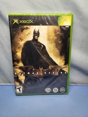 Batman Begins - Microsoft Xbox - New - Sealed -NO STICKERS PLASTIC SEAL GOOD  - Image 1 of 4