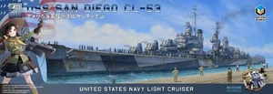 1/350 USS San Diego CL-53 1945 Light Cruiser Plastik Modellbausatz - PREORDER - Bild 1 von 2