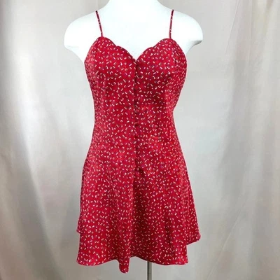 Vintage VICTORIAS SECRET Womens (M) Gold Label Chemise Slip Nightie Lingerie 80s - Image 1 of 4