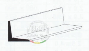 Evergreen White Styrene Angle 1.5mm/.06" 4pcs Length: 35cm (14") - Bild 1 von 1