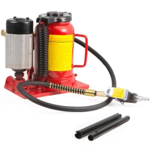 Stark USA 20Ton Portable Low Profile Hydraulic Bottle Jack Air Manual Lift Hoist - Picture 1 of 9