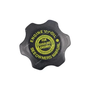 Black Engine Oil Filler Cap #53010654AA For 1994 - 2006 Jeep Wrangler Cherokee - Picture 1 of 5