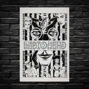 Radiohead Aluminum Tour Print - Picture 1 of 10