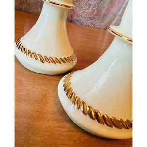 Set of vintage Wheaton ware candle stick holders - Picture 1 of 9