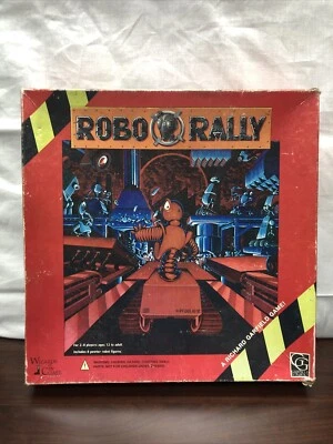 1994 Wizards Of The Coast Garfield Games Robo Rally Board Game Complete - Image 1 of 4