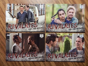 2017 Topps The Walking Dead Stagione 7 - Sottoinsieme COMPLETO Rivalries - Foto 1 di 2