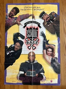 VTG SCHOOL DAZE Movie POSTER 27 x 40, Laurence Fishburne, Giancarlo Esposito - Picture 1 of 4