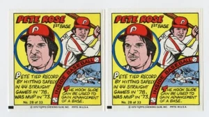 *LNLOLQ: (50) 1979 TOPPS WRAPPER BASEBALL LOT: Pete Rose Phillies x50 - Bild 1 von 1
