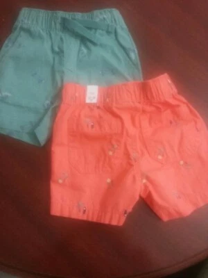 2 Children's Place 12-18m Boy Shorts New With Tags - Image 1 of 4