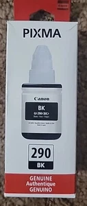Canon (PIXMA) Oryginalna butelka z atramentem Gl-290 czarna 135,0 ml Nowa w pudełku Wysyłka tego samego dnia - Zdjęcie 1 z 1