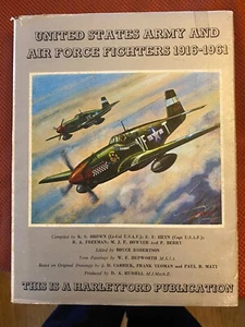 UNITED STATES ARMY AND AIR FORCE FIGHTERS 1916-1961 HC/DJ 1961 Illustrated Aero - Picture 1 of 3