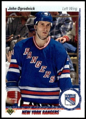1990-91 Upper Deck #258 John Ogrodnick - Image 1 of 2