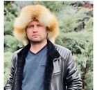 Malahai Malakhai Kazachstan narodowy tumak prawdziwe futro 100% ręcznie robione ufc Oryginalnie