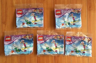 5 piezas Lego 30402 Friends Trucos de Snowboard Bolsas de Polietileno ¡Nuevas Selladas de Fábrica!!!! Foto 1 de 2