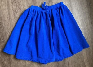Hanna Andersson Blue Cotton Skirt sz 8 130 Girls - Picture 1 of 3