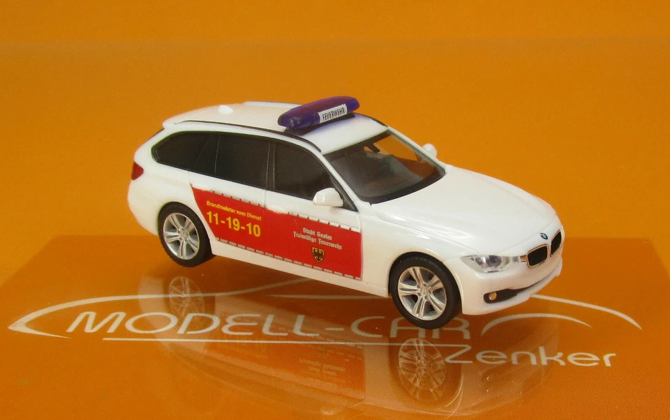 Herpa 094894 BMW 3er Touring (F31) FW Goslar 1:87  NEU Modellauto - Bild 1 von 1