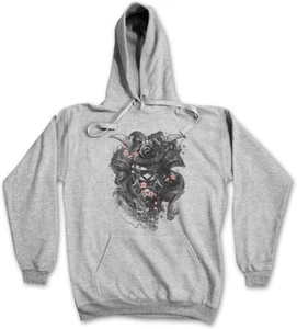 SAMURAI KIRSCHBLÜTEN KAPUZENPULLOVER Ninja Shogun Kriegerhelm Rüstung Schwert Japan - Bild 1 von 1