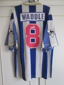 Sheffield Wednesday 1994-1995 Waddle 10 Home Football Shirt XL /59021