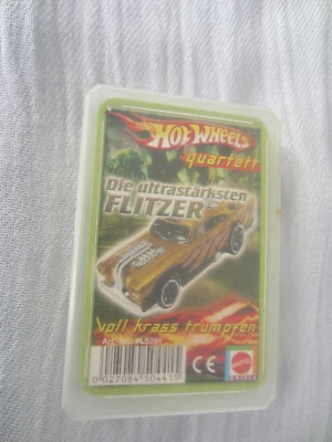 HOT WHEEL Quartett "Die ultrastärksten Flitzer" -NEU- original verpackt - Bild 1 von 2