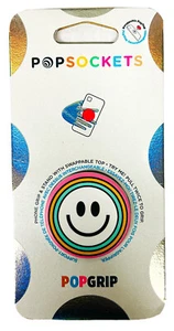 PopSockets Smiley Face  Phone Holder Grip PopSocket Pop Socket PopGrip - Picture 1 of 2