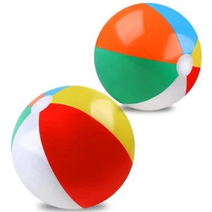 2 Pack Beach Balls 20 Inch Beach Balls for Kids Rainbow Color Pool Toys Pool ... - Picture 1 of 7