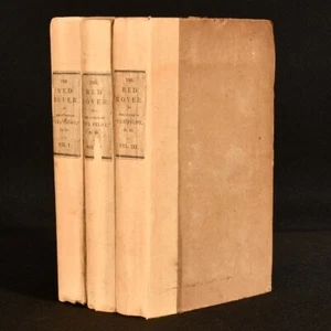 1828 3vols The Red Rover James Fenimore Cooper 2nd Edition - Picture 1 of 8