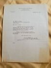 1937 SIGNED LETTER FROM CURTIS INSTITUTE OF MUSIC DIRECTOR JOSEF HOFMANN 