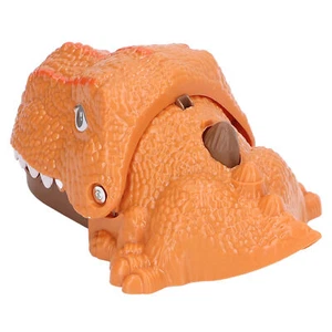 Kids Dinosaurs Car Playset One Button Push Launch Dinosaurs Vehicle Toy &sw - Picture 1 of 18