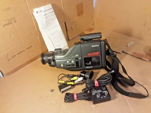 Videocámara Sanyo VM-D6P 8mm + FUNDA. Sin batería ni fuente de alimentación - Imagen 1 de 20