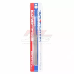 Tamiya 74048 HG Stainless Steel Straight Tweezers RC Plastic Model Craft Tools - Picture 1 of 1