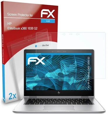 atFoliX 2x Pellicola Protettiva per HP EliteBook x360 1030 G2 chiaro - Immagine 1 di 4