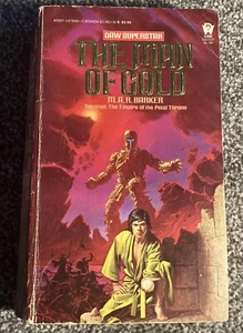 The Man Of Gold Barker 1984 Paperback Daw￼ Books First Edition Rare IDRU - Picture 1 of 11