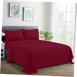 1000 Thread Count Sheet Set 4 Piece 100% Egyptian Cotton Hotel Luxury - Picture 1 of 7