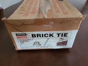 Simpson starke Krawatte BTB Ziegelkrawatten - Box mit 500 - Bild 1 von 4