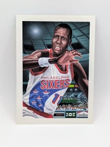 1991-92 Hoops Philadelphia 76ers Basktball Card #522 Manute Bol Art - Picture 1 of 2