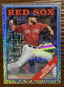 2023 Topps Series 1 Josh Winckowski Rookie Autograph Silver Pack Mojo 161/199 - Picture 1 of 2