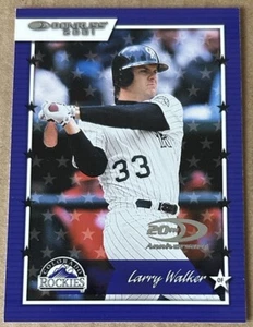 LARRY WALKER HOF 2001 DONRUSS Card #147 NM-MT Condition - Picture 1 of 2