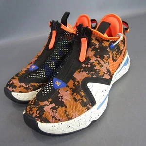 Nike PG 4 Basketballschuhe Pixel Digi Camo Turnschuhe Reißverschlüsse Herren Größe 7,5 - Bild 1 von 12