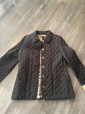 BURBERRY QUILTED JACKET WOMENS LARGE