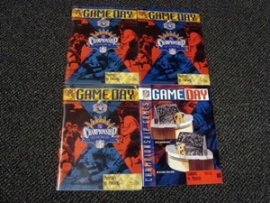 1996/1997 Green Bay Packers NFL Championship Game Day Programs - Picture 1 of 5