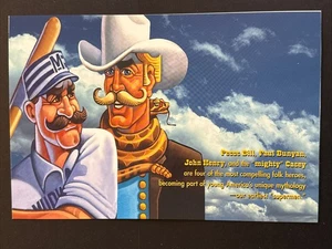 1996 Folk Heroes 32-cent stamps First Day Ceremony Program Sc# 3083-86 - Picture 1 of 5